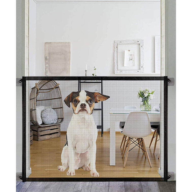 Magic Gate For Dogs Portable Folding Mesh Pet Gate Algeria, 44 OFF